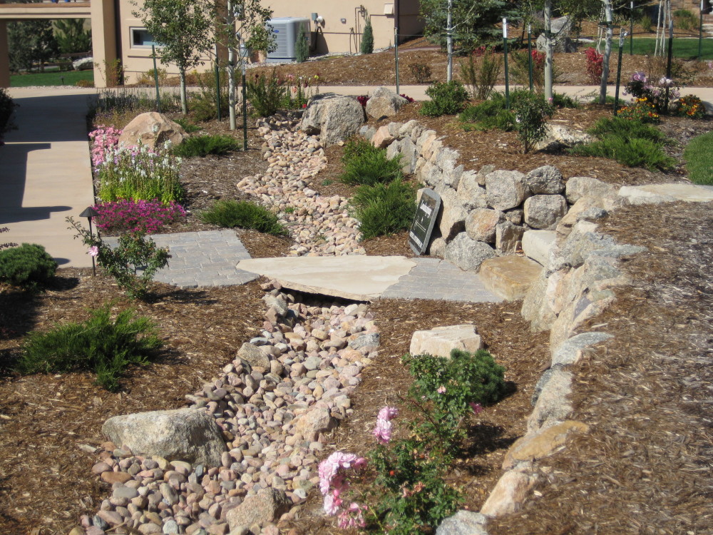 Dry Creek Bed Landscaping Designs
