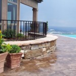 Patio Seating Wall