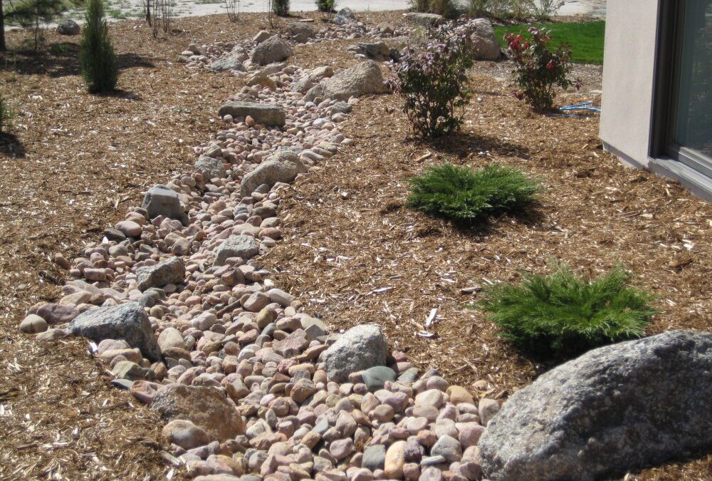 Dry River Bed Landscaping