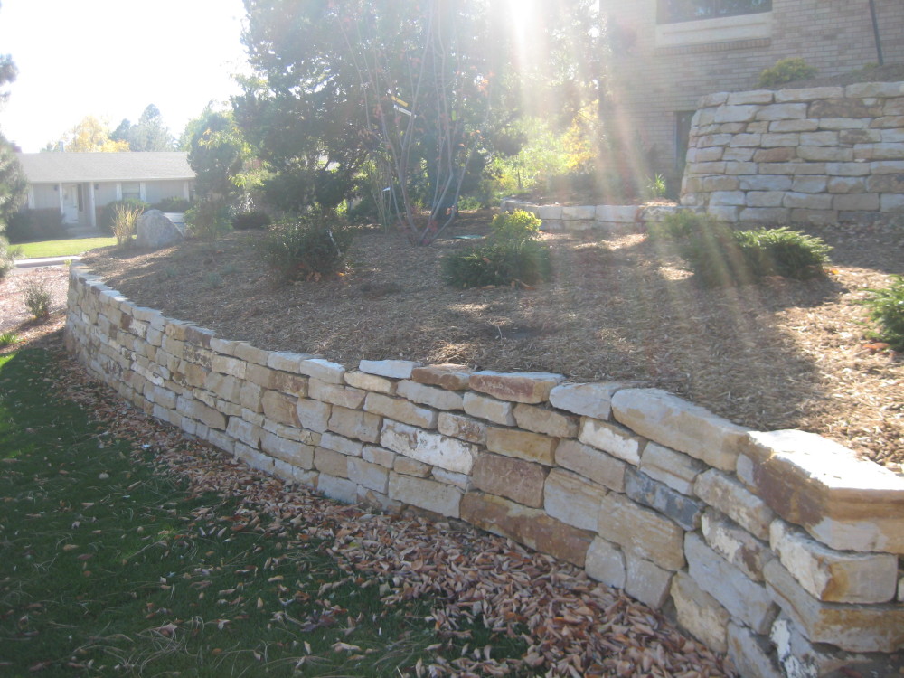 Siloam Stone Retaining Wall